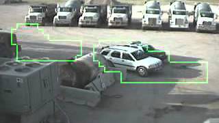 Concrete Batch Plant Security - Police intervention on suspicious vehicle