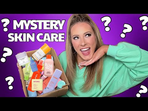 I BOUGHT SOMEONE ELSES SKINCARE COLLECTION 🫧😱🧴 #skincare #unboxing #fun #surprise #mystery