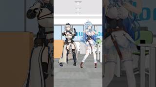 ラミィズバリバリワークアウト / ホロライブ5期生 & 白銀ノエル MMD