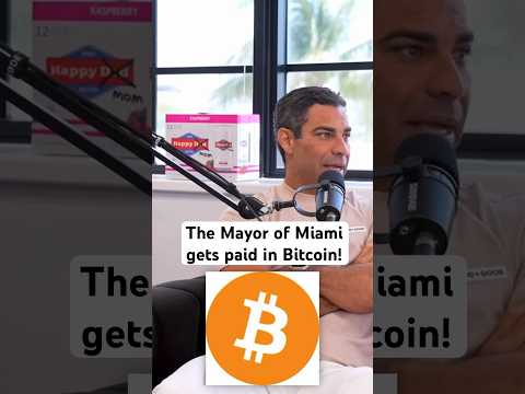 Mayor of Miami Gets Paid In BITCOIN! 🤑