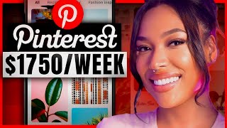 How I Made $1750+ Per WEEK With Pinterest Affiliate Marketing (Beginners Guide)