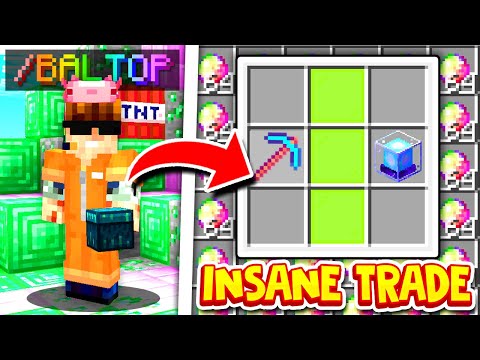 HUGE TRADE made us INSANELY RICH in MINECRAFT: PRISONS?! | Minecraft OP PRISON #6