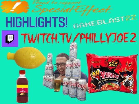 MY FIRST CHARITY LIVESTREAM! Feat. SPICY NOODLES, CUPHEAD, STREETS OF RAGE 2, LEMON JUICE & VINEGAR!