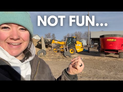 ugh.. PTO & tractor problems | Day in the life of a 28 year old farmer