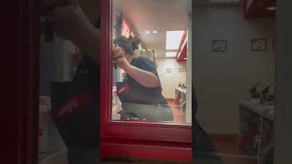 Drive-thru fart spray prank! They don’t get paid enough for this 🤮😂