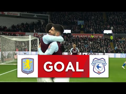 GOAL | Marco Asensio | Aston Villa 1-0 Cardiff City | Fifth Round | Emirates FA Cup 2024-25