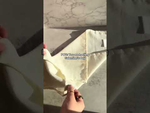 How to make your napkin into an envelope #hacks #shorts