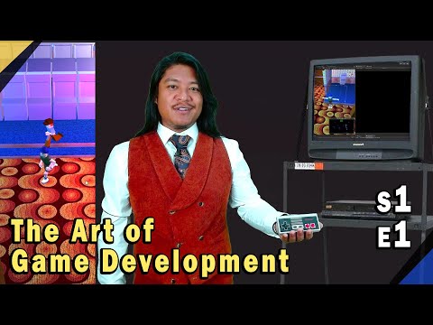 The Art of Game Development | A Trip to a 70s Arcade, Textures and Scene Building, S1 E1