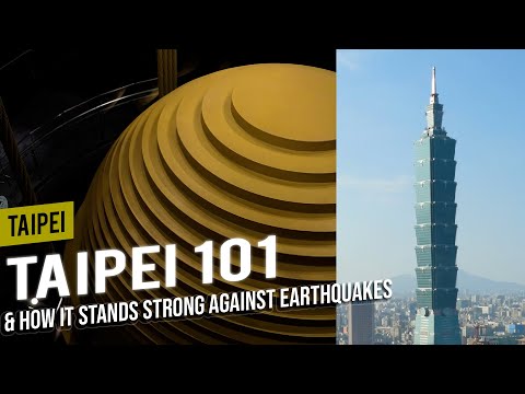 Taipei 101 and Its Secret to Surviving Earthquakes |📍𝑻𝒂𝒊𝒑𝒆𝒊 | Come Away with Me