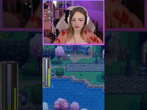 Since when are catfish easy? #stardewvalley #stardew #twitchclip