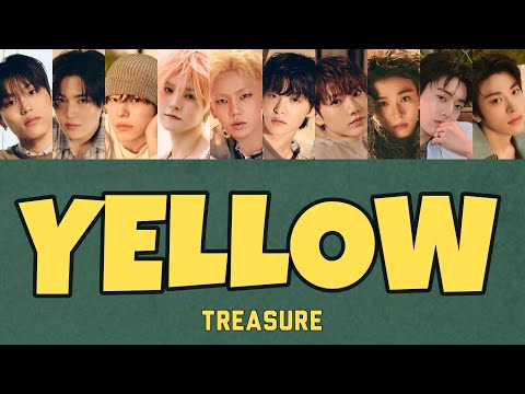 TREASURE - YELLOW 【日本語字幕/ルビ/パート分け】#TREASURE#日本語訳