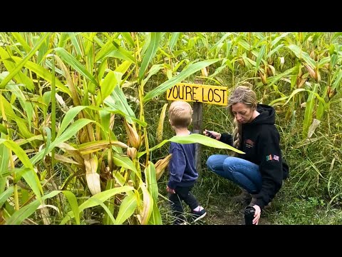 We Got LOST in a Corn Maze!