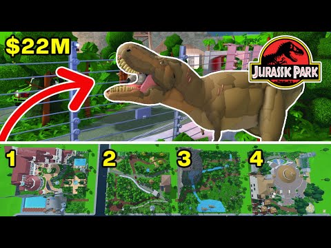 $22M Jurassic Park Tour in Bloxburg *VC*