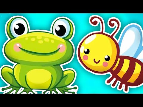 Wild and Farm Animal Guessing Games! | Puzzles, Matching Games and More | Kids Learning Videos