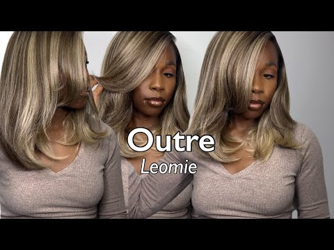 SILK PRESS WIG?? | *NEW* Outre Perfect Hairline “Leomie” | Taylor Loraine