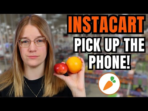 Contacting Instacart over the phone? Is that even a thing?