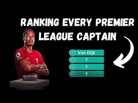 I Rank EVERY Premier League Captain!! 🤯