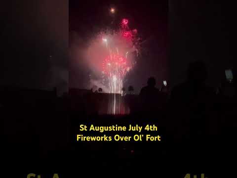 American Tradition Fireworks July 4th Celebration- St Augustine,FL #lovelaughlive