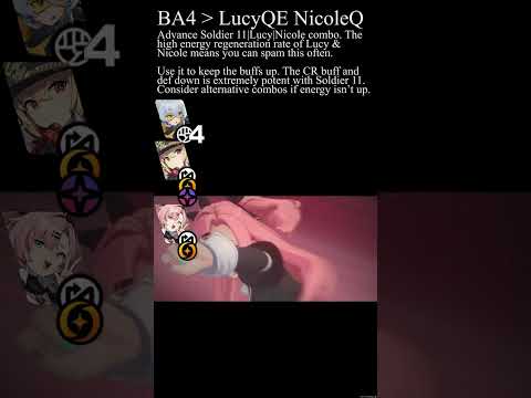 9 BA4 Lucy QE Nicole QE #zenlesszonezero #soldier11 #guide #tips #tricks #lucy # nicole #rotation