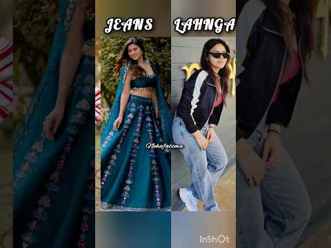 JEANS 🆚️ LAHANGA | Dangal tv 📺 all current shows actor || comment your favourite look 👌 | beautiful