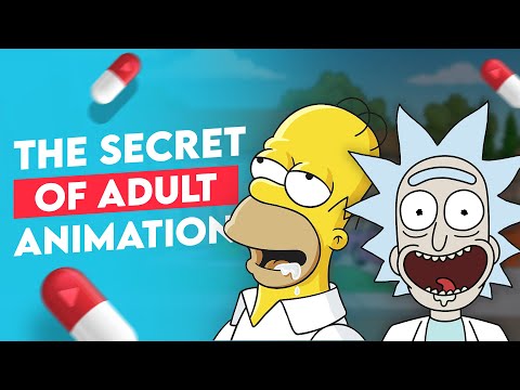 Adult Animation Teaches To Be Adult (Video Essay)