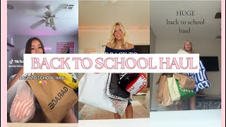 BACK TO SCHOOL Haul - Tiktok Compilation