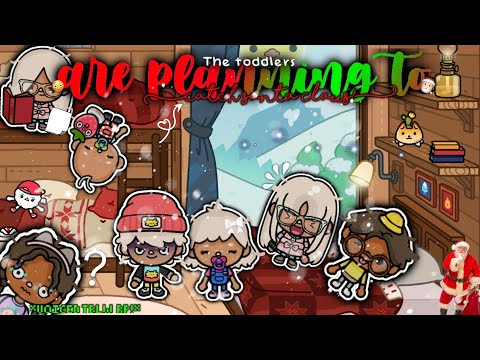 THE TODDLERS WANT TO *CATCH* SANTA CLAUS 😱🧑🏼‍🎄❌!! VOICED TBLW RP!🔊