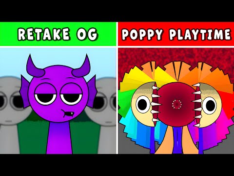 Incredibox Sprunki Retake but Poppy Playtime Retake Chapter 4  (BONUS CHARACTERS)