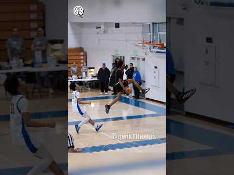 Alijah Arenas Eastbay Dunk on Opponent Senior Night is Wild! #alijaharenas