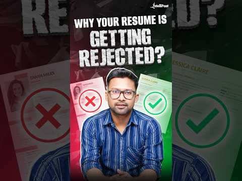 Why is Your Resume Getting Rejected? | Avoid These Common Resume Mistakes🤯 | Intellipaat #Shorts