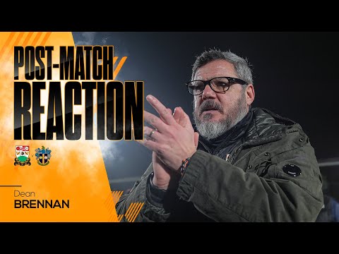 Dean Brennan post-match | Sutton United