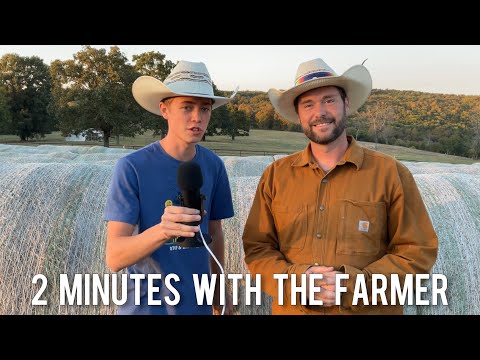 How Much Hay Should You Feed Your Livestock? | 2 Minutes With The Farmer