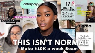 Influencers Lying about Side Hustles & Digital Marketing Scam-Social Media Made us think is Norrmal