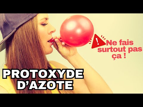 Le Protoxyde d'Azote : Gaz HILARANT - DANGERS et MESUSAGE