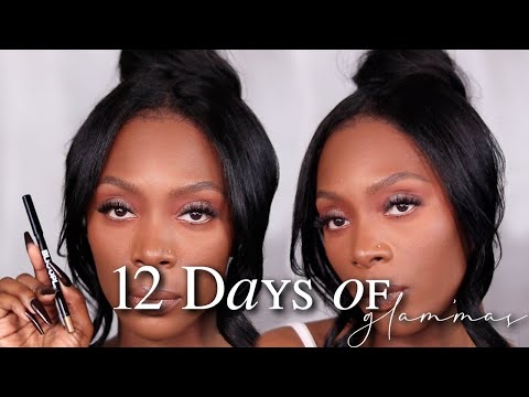 GOLD LINER WITH BLK/OPL | 12 DAYS OF GLAM'MAS, Day 9