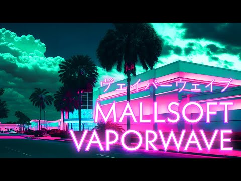 Echoes of the Neon Mall: Mallsoft Vaporwave Mix [ Relaxing, Working, Studying, Sleeping ]