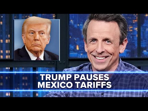 Trump Agrees to Pause Tariffs on Mexico for One Month