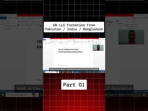 How to Form US LLC from Pakistan in 2025 | FREE Complete Guide Step by Step | Part 01