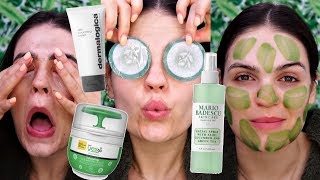 Aloe & Cucumber SOOTHING Skincare Routine for the Summer