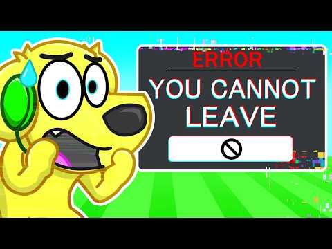 We CANT LEAVE this Roblox Game!