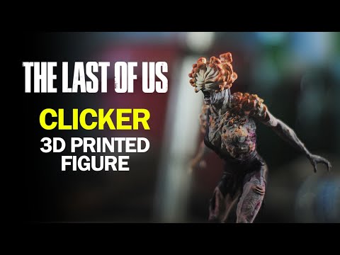 CLICKER from The Last of Us - 6” 3D Printed Figure