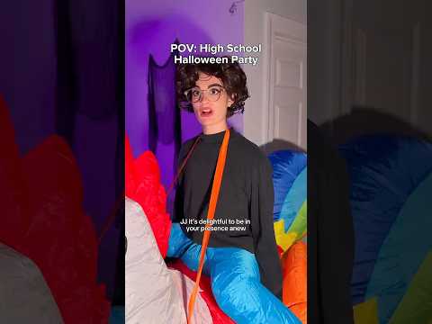 POV: High School Halloween Party. Part 6. #skit #comedy #funny #school #halloween