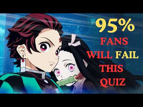 The ULTIMATE Demon Slayer Quiz | Only True Fans Can Ace This Challenge #kimetsunoyaiba