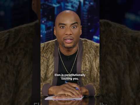 Charlamagne Tha God's wake-up call to Republicans: Elon is constitutionally cucking you! #dailyshow