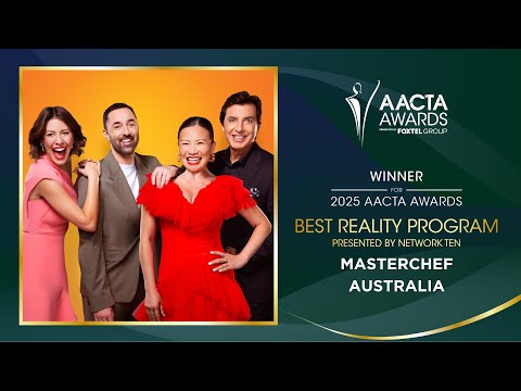 Masterchef wins the AACTA Award for Best Reality Program