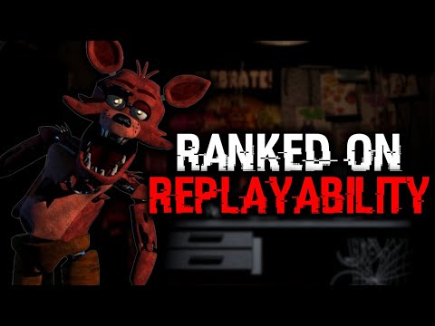 Ranking EVERY FNAF GAME Based on REPLAYABILITY