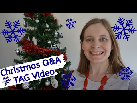 Christmas Q&A Tag Video!