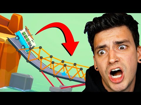 I Built The WORST BRIDGES EVER in Poly Bridge 3!