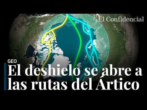 ¿Cuándo se podrá navegar por el Ártico? Rusia y China tienen un plan