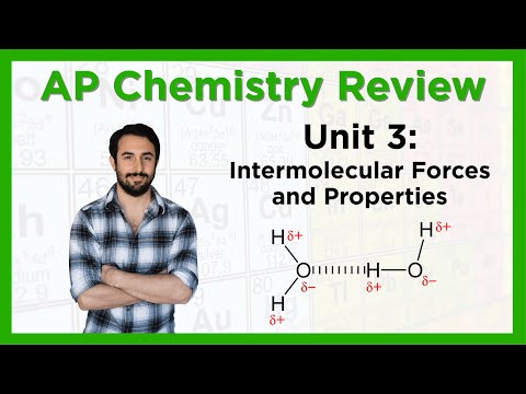 AP Chemistry Review: Unit 3 (Intermolecular Forces and Properties)